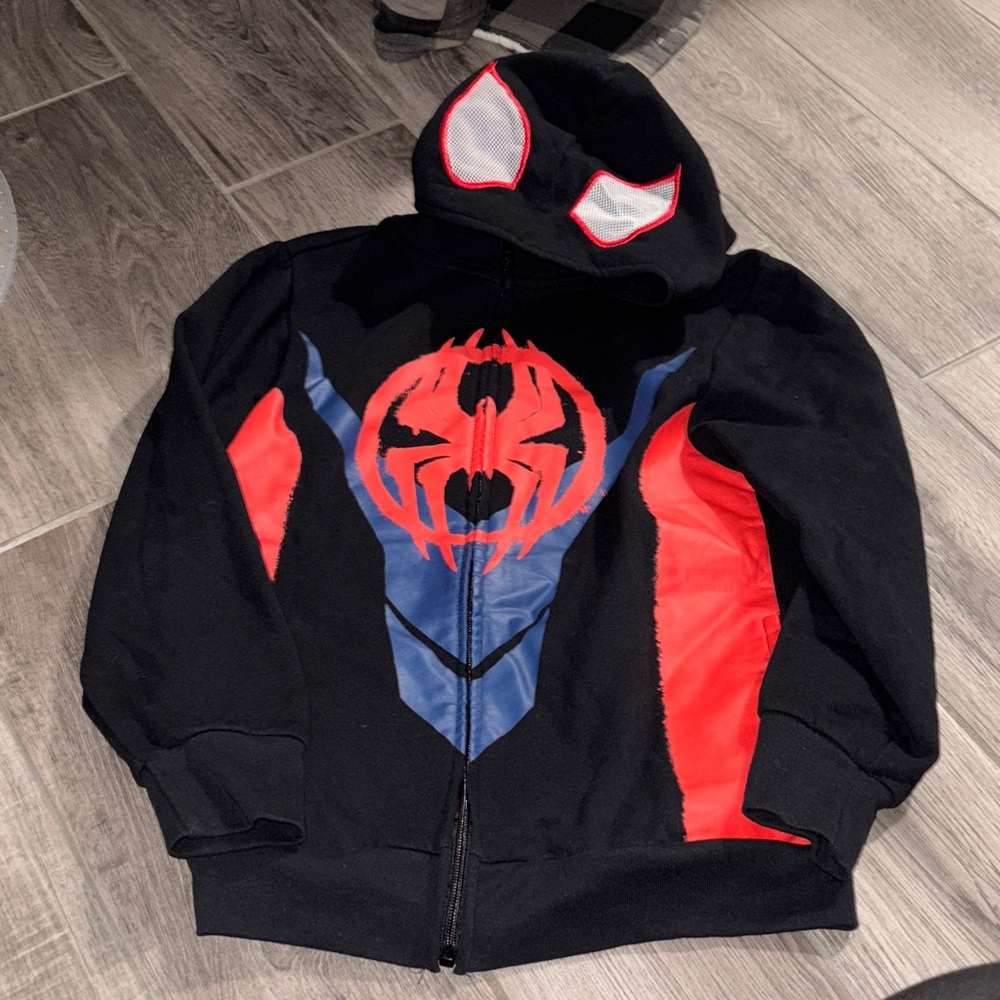 Black and Red Spider Hoodie